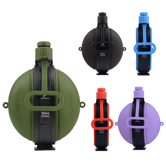 Collapsible 580ml Outdoor Hiking Camping Water Bottle
