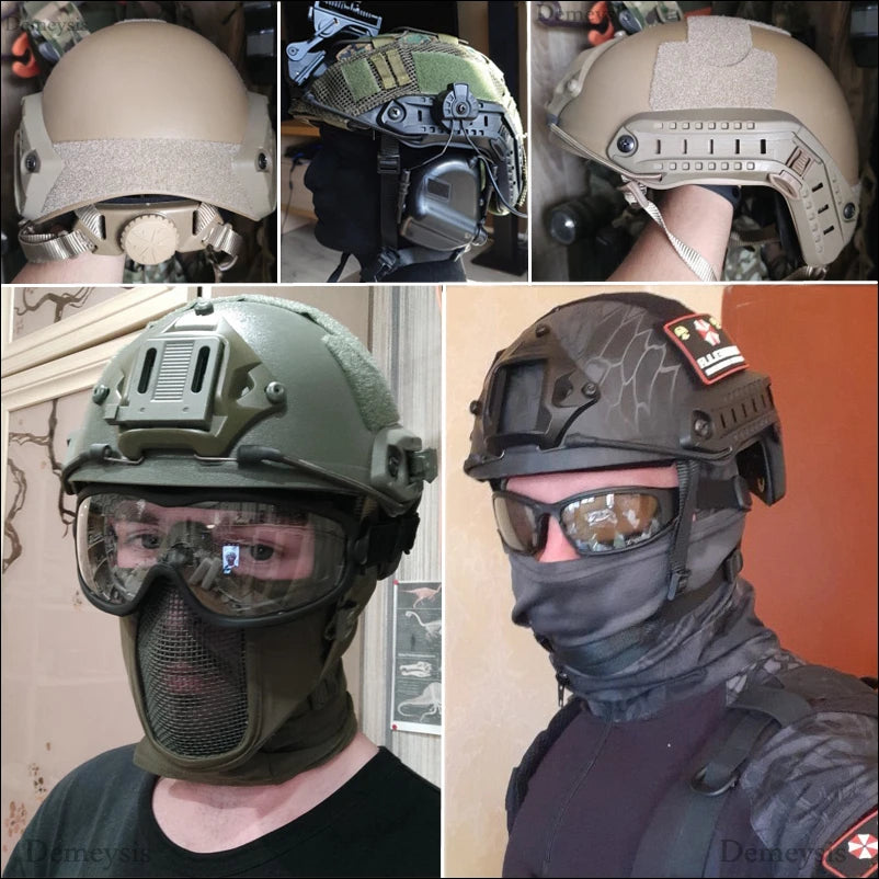 Demeysis Tactical Airsoft Helmet