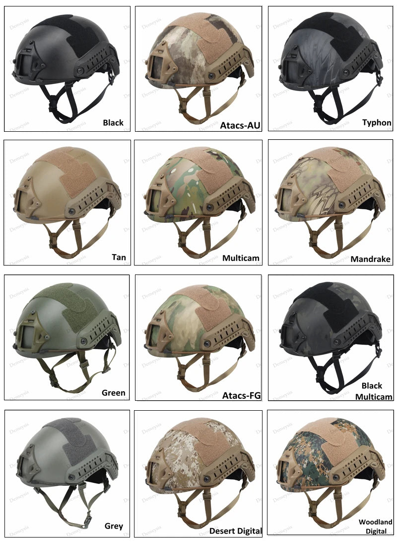 Demeysis Tactical Airsoft Helmet