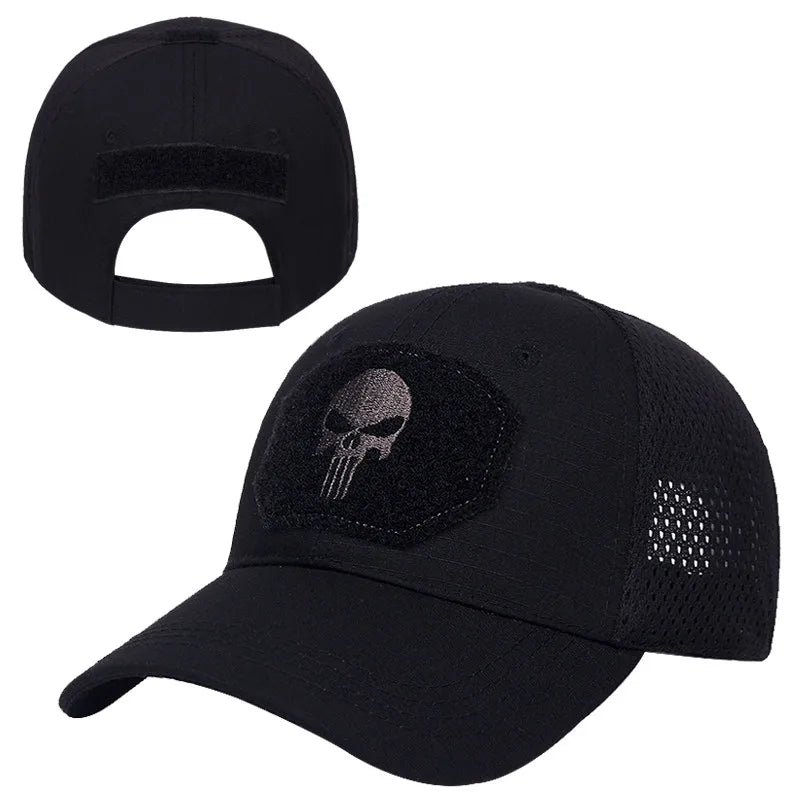 Outdoor Baseball Cap Breathable Mesh Sides