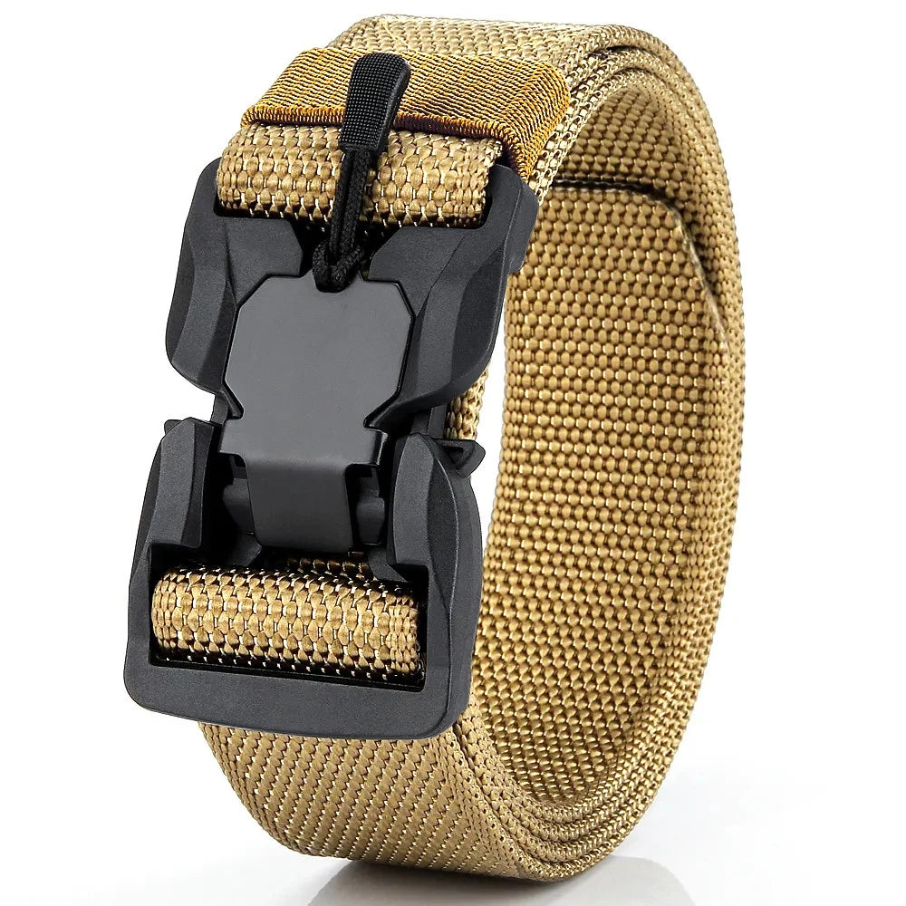 Military Style Adjustable Quick Release Nylon Tactical Belt