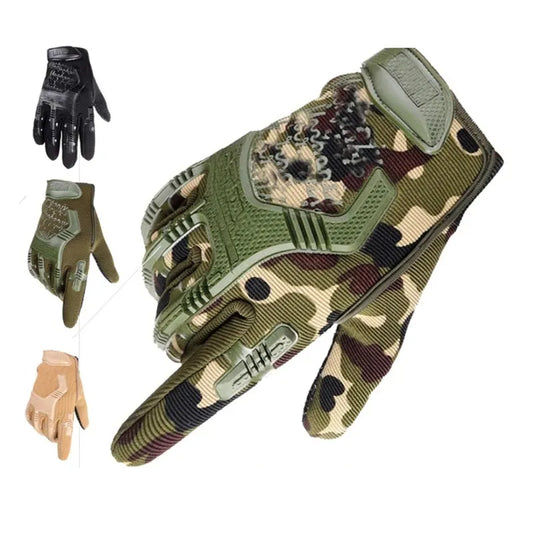 Military Style Protective Gloves and Fingerless Gloves