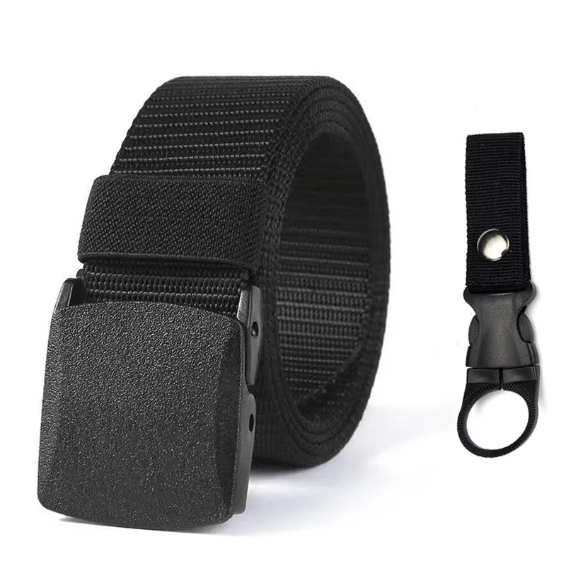 Military Style Adjustable Quick Release Nylon Tactical Belt