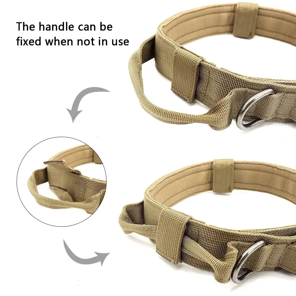 Military Style Adjustable Nylon Dog Collar