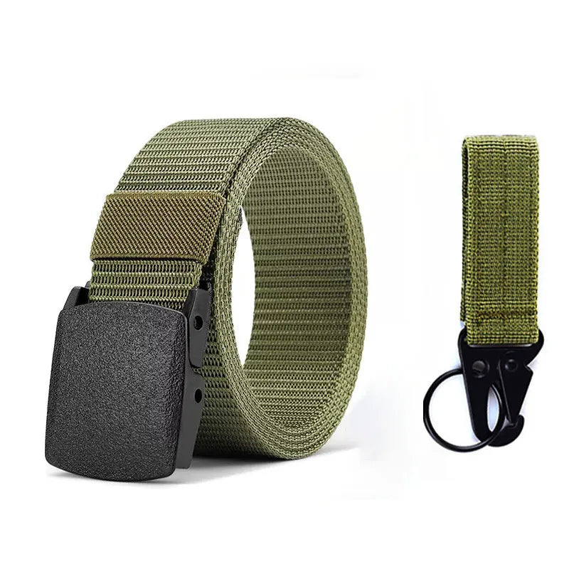 Military Style Adjustable Quick Release Nylon Tactical Belt