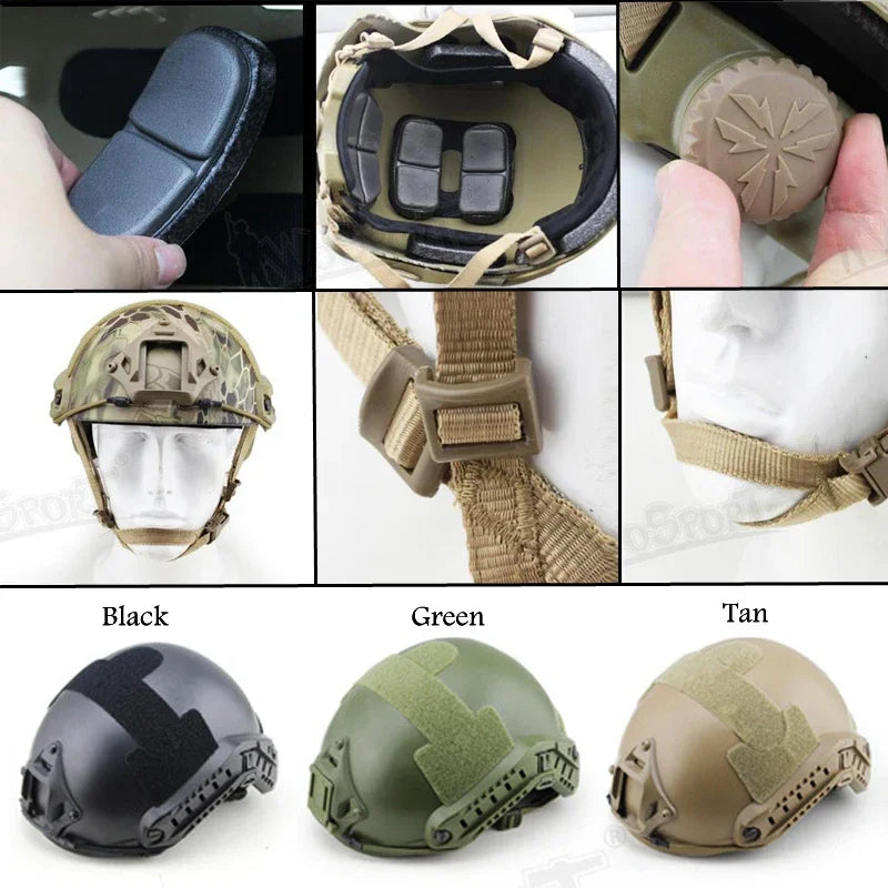 Demeysis Tactical Airsoft Helmet