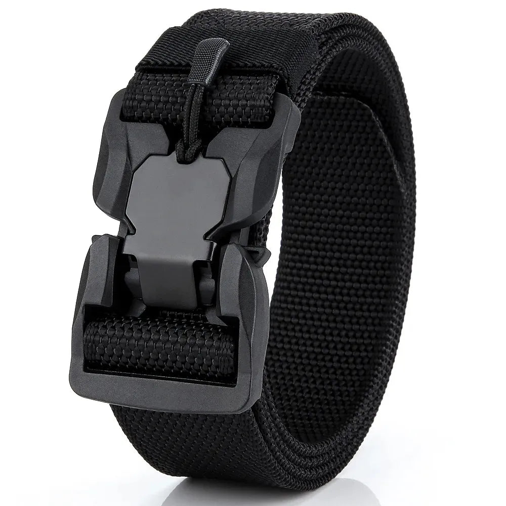 Military Style Adjustable Quick Release Nylon Tactical Belt