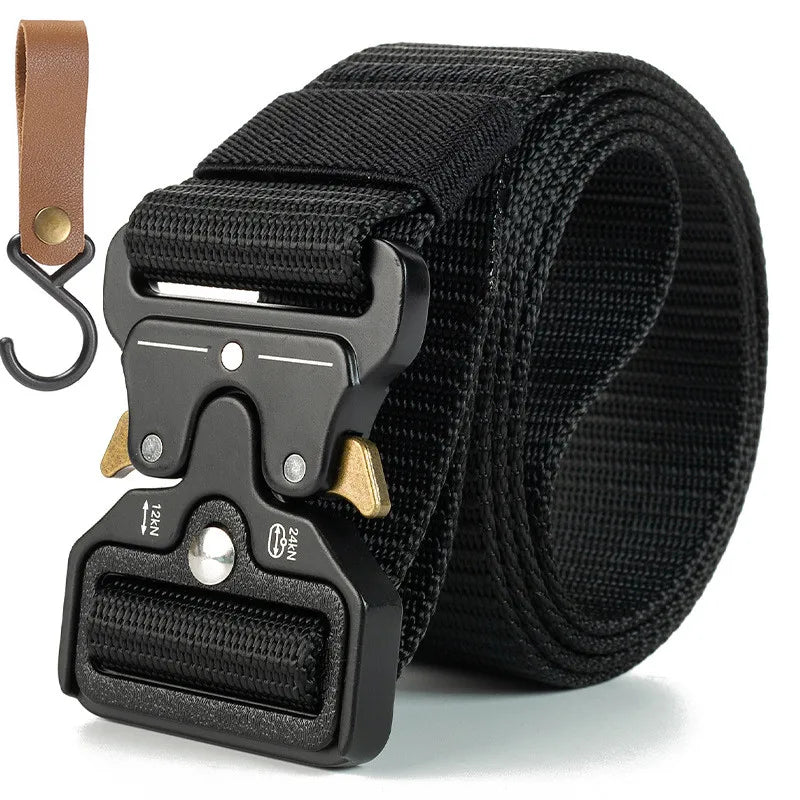 Military Style Adjustable Quick Release Nylon Tactical Belt