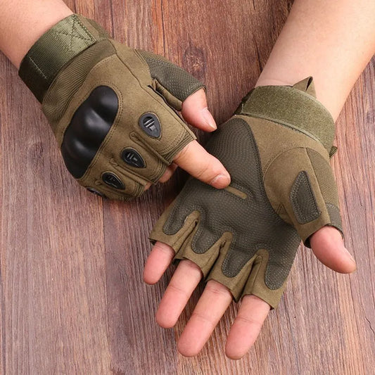 Fingerless Gloves Military Style Tactical Gloves