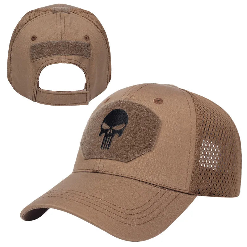 Outdoor Baseball Cap Breathable Mesh Sides