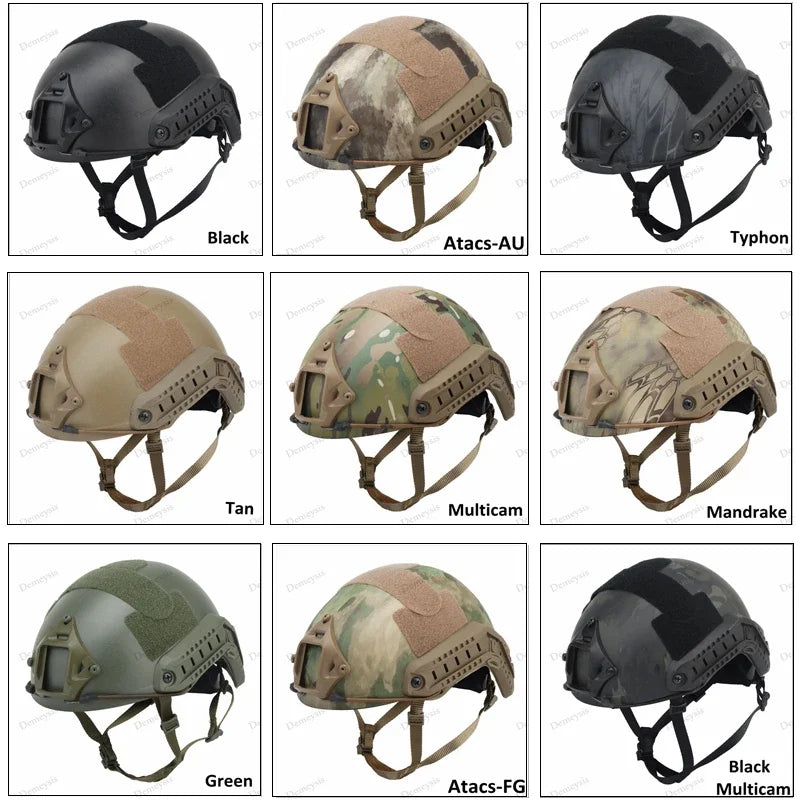 Demeysis Tactical Airsoft Helmet